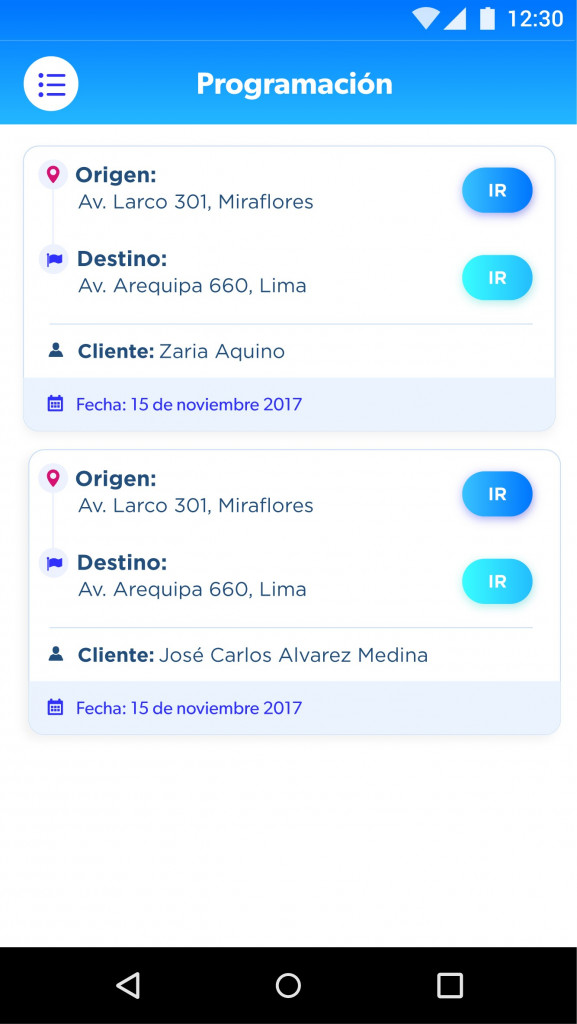 Desarrollo de App para delivery